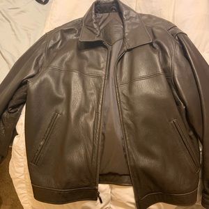 Roundtree and Yorke leather jacket